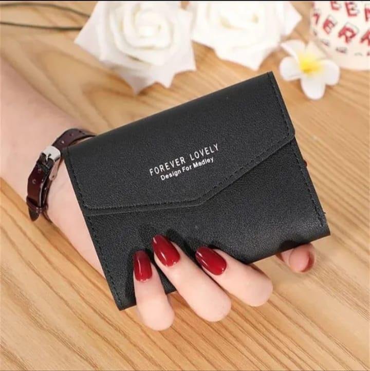 Tri Fold Wallet for Women with ID Window & Multiple Pockets