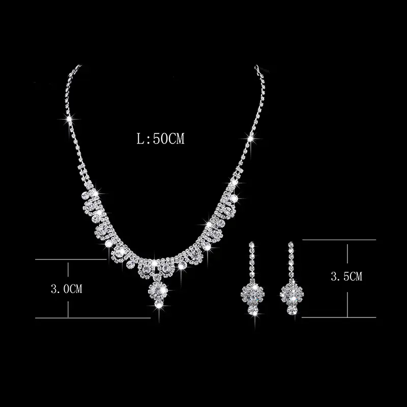 Premium Water Diamond Jewelry Set for Pakistani Women