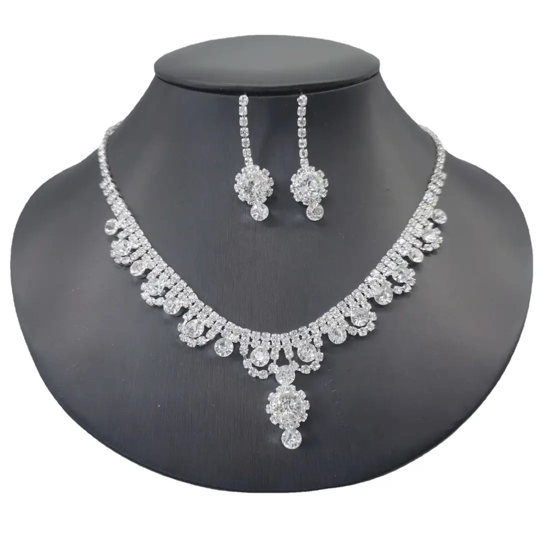 Premium Water Diamond Jewelry Set for Pakistani Women