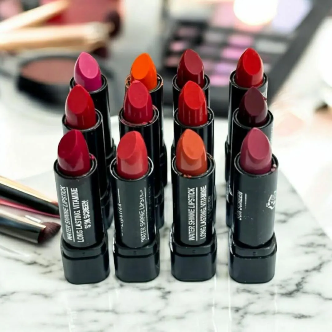 Matte Lipstick Set 6 Shades Long Lasting