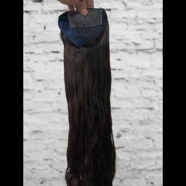 27-Inch Brown Hair Extensions for Women