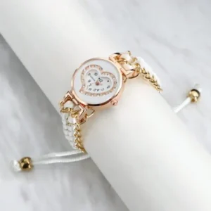 Heart Shaped Stylish Women’s Bracelet Watch