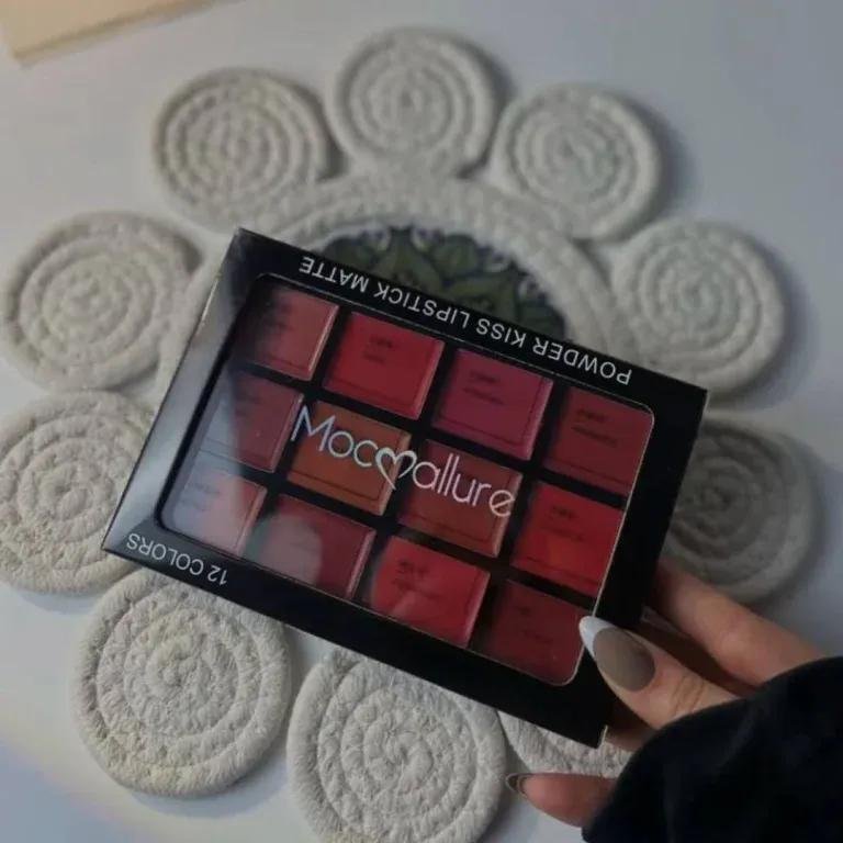 Mocallure 12-Color Lip Palette Velvet Glossy Long Lasting
