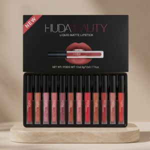Matte Lipstick Set 12 Shades Long Lasting Pakistani